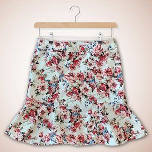 WHITE HOUSE | BLACK MARKET Floral Skirt